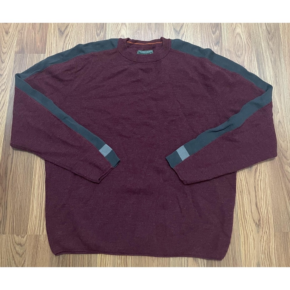 Woolrich Sweater Mens Large Crew Neck Tight-Knit Wool